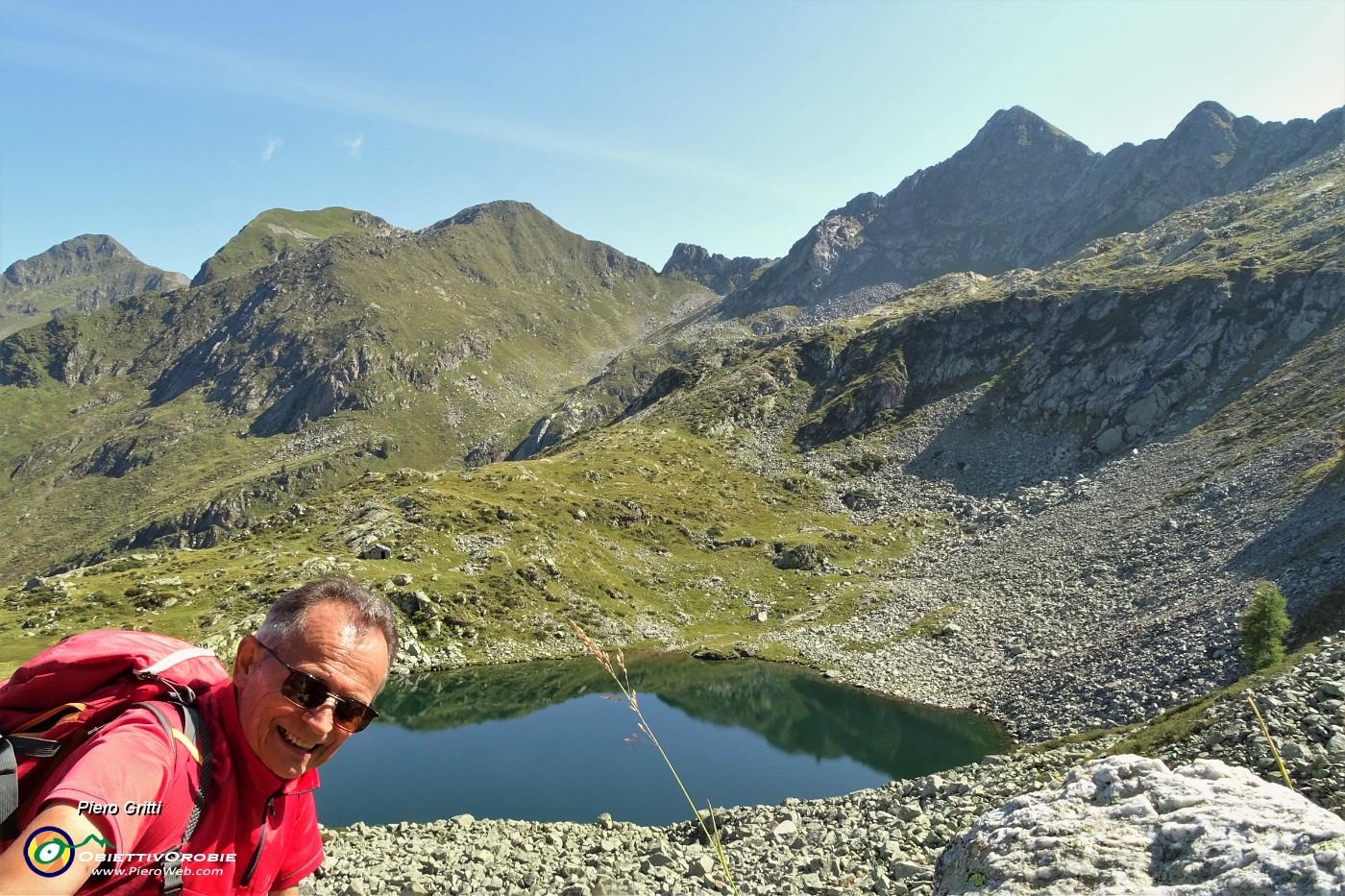 30 Lago di Porcile di Sopra ( 2100 m) dal sent. 201-variante vecchia.JPG